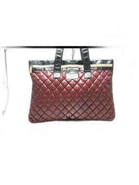 Chanel Coco Cocoon Nylon Leather Tote